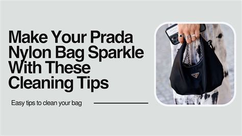 How To Clean A Prada Nylon Bag (FULL Guide) 